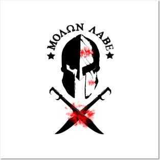 MOLON LABE Posters and Art